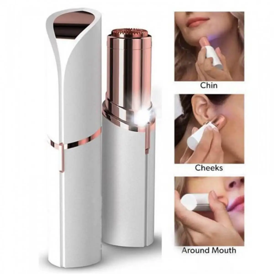 Removedor de Vello Facial Eléctrico